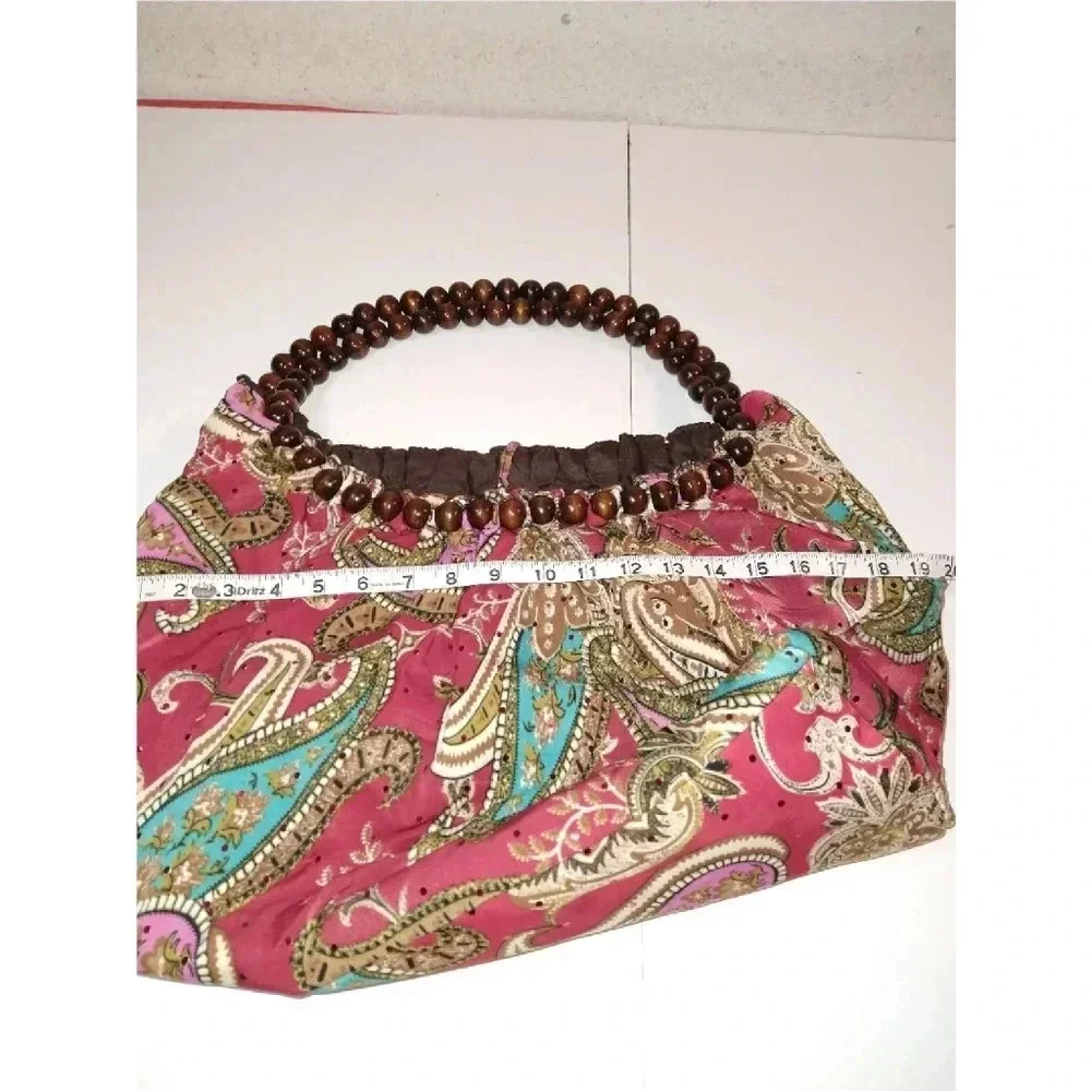 Bohemian/Anthropologie Style Paisley Hobo Handbag